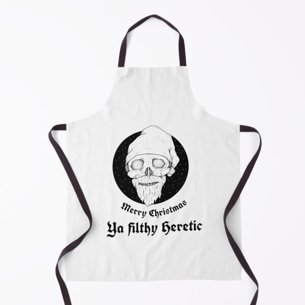 Item preview, Merry Christmas Ya filthy Heretic - Skull designed and sold by PWstore.