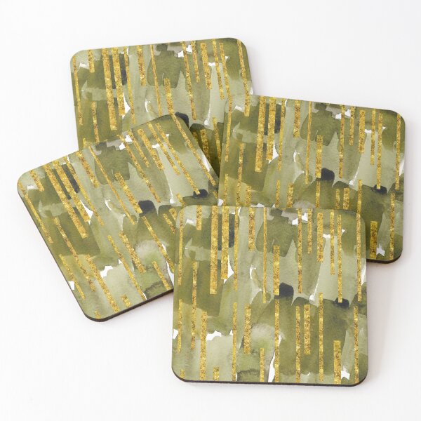Item preview, Watercolor Sage Green Brushstrokes designed and sold by shabzdesigns.