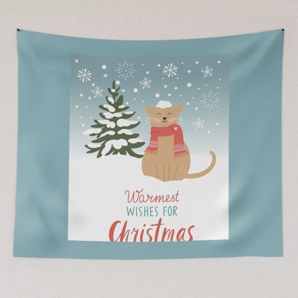 Item preview, warmest wishes for Christmas designed and sold by Hussain Shirts.