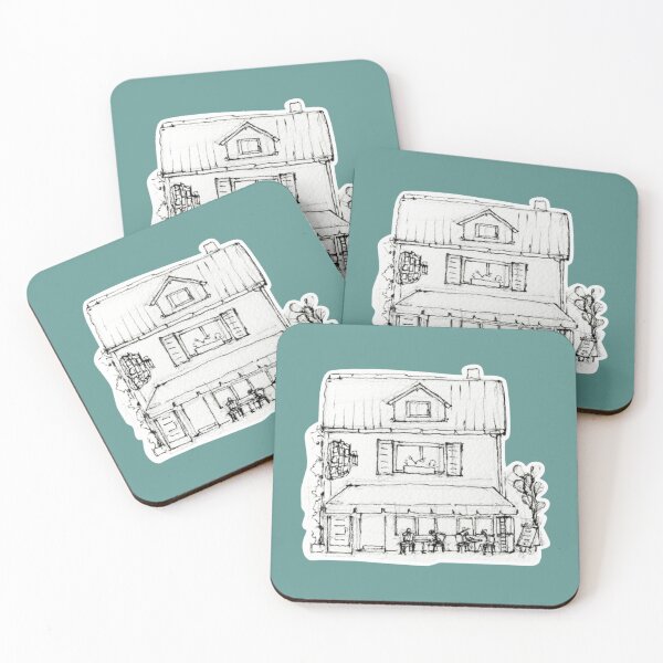 Item preview, Little House Drawing  – Ink Clip art designed and sold by NAOBO.