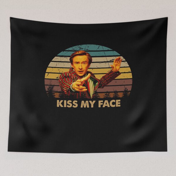 Item preview, "kiss my face" vintage arts designed and sold by TuckerGradyKoch.