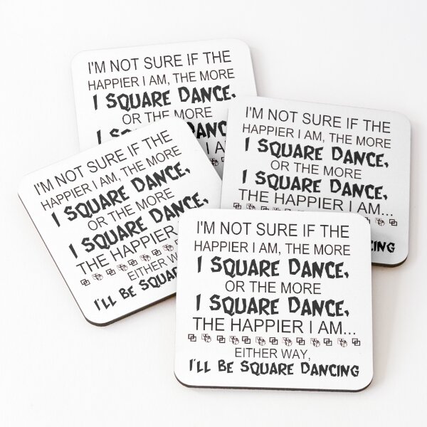 Item preview, SQD More  BLK designed and sold by Square Dancing Gifts & Merchandise.