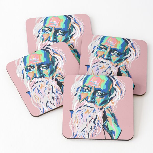 Item preview, Rabindranath Tagore Pop Art Portrait designed and sold by nilamjram.