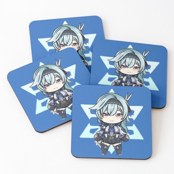 Item preview, Impacto de Genshin - Eula Chibi Cryo designed and sold by Avarice Xin.