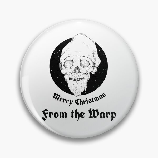 Item preview, Merry Christmas From the Warp - Skull designed and sold by PWstore.