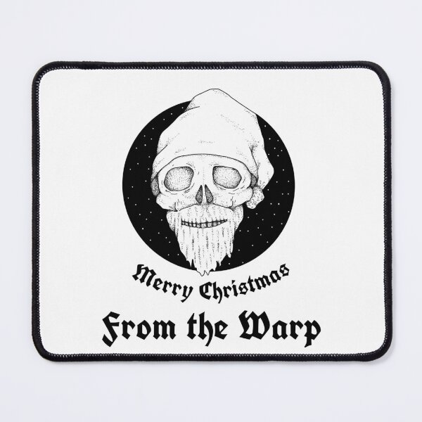 Item preview, Merry Christmas From the Warp - Skull designed and sold by PWstore.