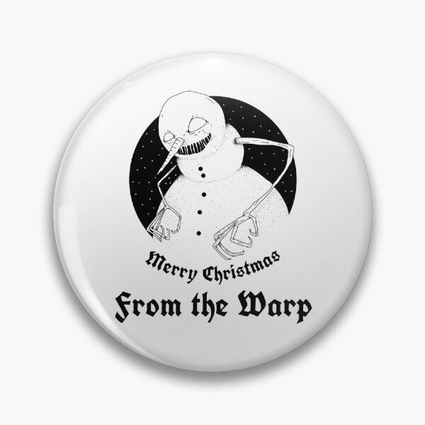 Item preview, Merry Christmas From the Warp - Snowman designed and sold by PWstore.