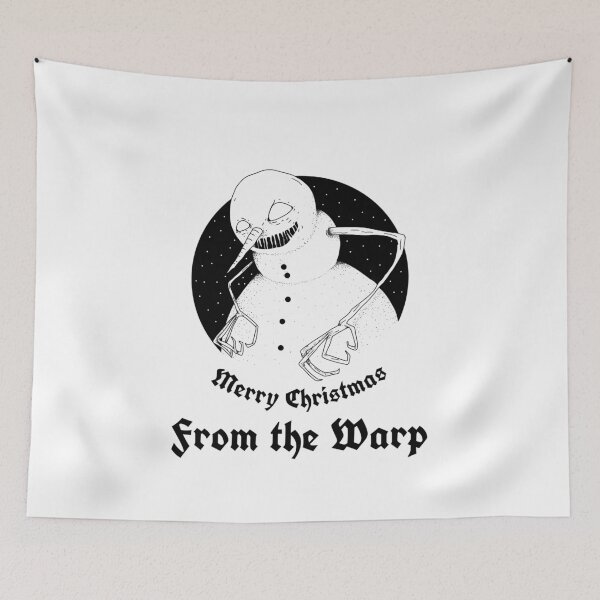 Item preview, Merry Christmas From the Warp - Snowman designed and sold by PWstore.