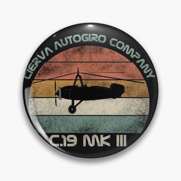 Item preview, CIERVA AUTOGIRO COMPANY designed and sold by Lo2camisetas.