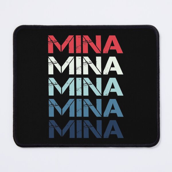Item preview, Mina Name T Shirt - Mina Vintage Retro Mina Name Gift Item Tee designed and sold by rivenburga.