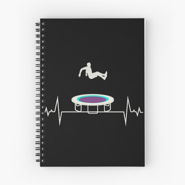 Item preview, Trampoline Jumper Jumping Gymnastics Gymnast Heartbeat Pulse designed and sold by CuteDesigns1.