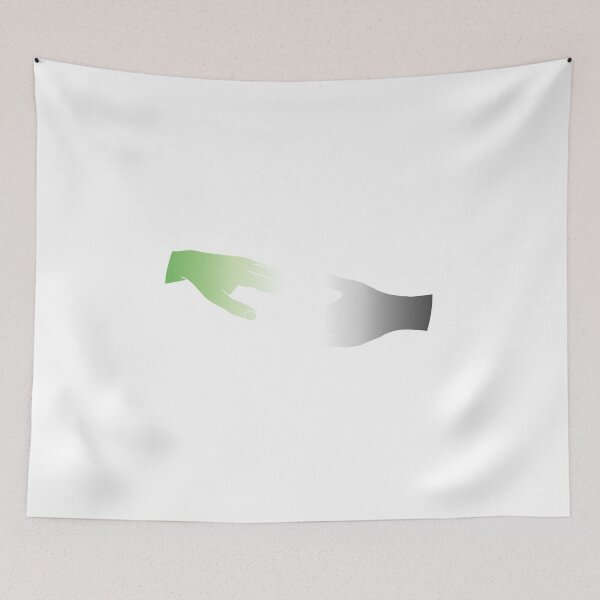 Item preview, Manos de bandera aromática designed and sold by DoesArtAndStuff.