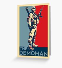 Battlefield - The Demoman Greeting Card