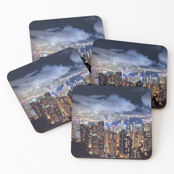 Item preview, Hong Kong Skyline designed and sold by Dreikoh.