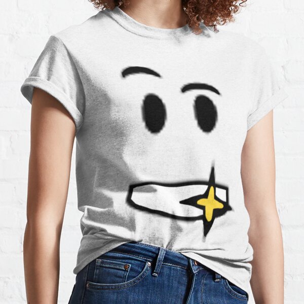Roblox Face T Shirts For Sale Redbubble