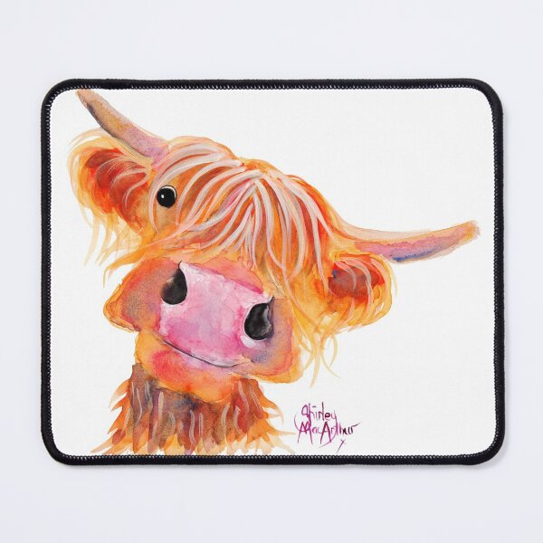 Item preview, Highland Cow 'NESSIE' from Original Painting by Shirley MacArthur designed and sold by Shirley MacArthur Art.