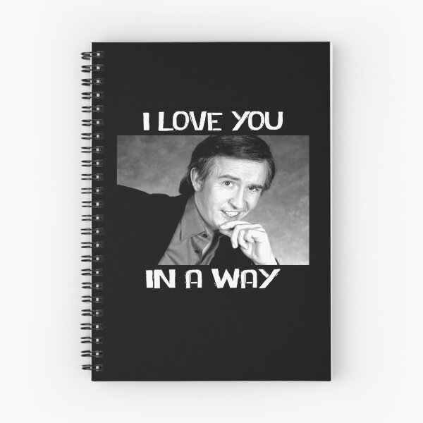 Item preview, Picture " I Love You In A Way" black and white designed and sold by TuckerGradyKoch.