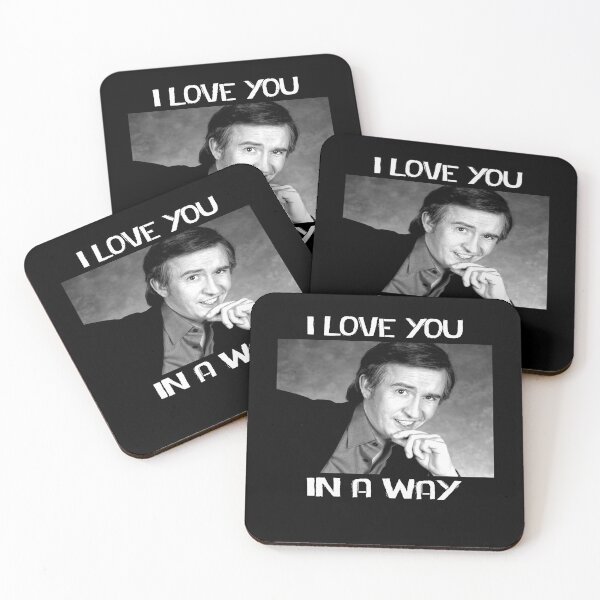 Item preview, Picture " I Love You In A Way" black and white designed and sold by TuckerGradyKoch.