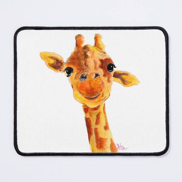 Artikelvorschau, GiRaFFe Zoo TIERDRUCKE „ToMMY“ GiRaFFe-GESCHENKE VON SHIRLEY MACARTHUR entworfen und verkauft von Shirley MacArthur Art.