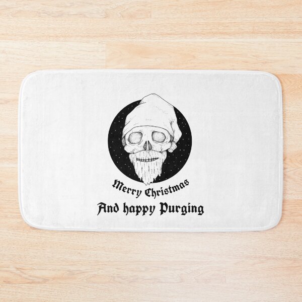 Item preview, Merry Christmas And happy Purging - Skull designed and sold by PWstore.
