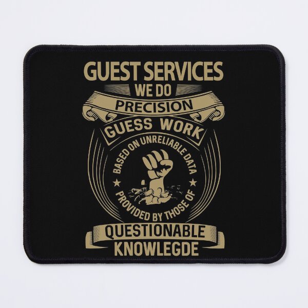 Item preview, Guest Services T Shirt - We Do Precision Job Gift Item Tee designed and sold by paneczkopat.
