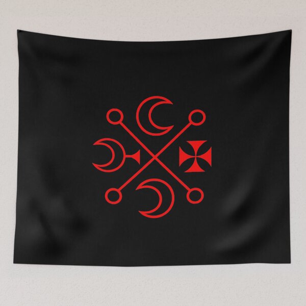Item preview, Decarabia sigil - Goetia (uncircled / red) designed and sold by Shadow Kingdom.