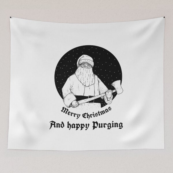 Item preview, Merry Christmas And happy Purging - Santa designed and sold by PWstore.