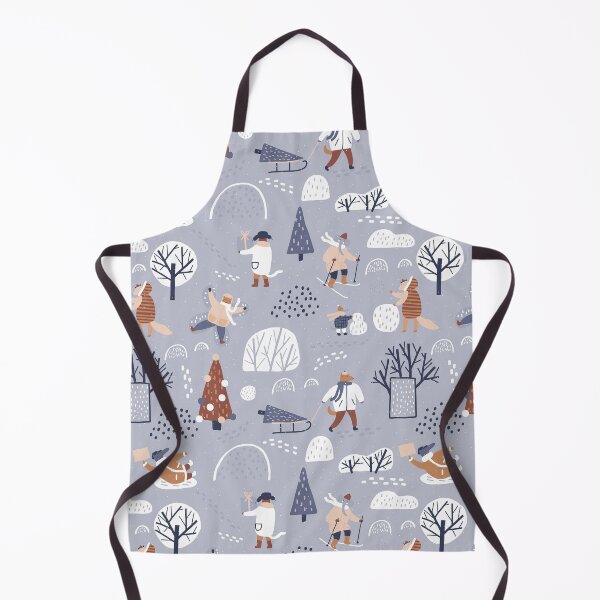Item preview, Animals Having Fun Skiing On Snow designed and sold by LarinaBeauty.