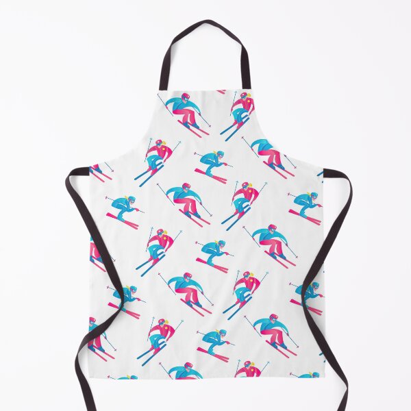Item preview, Blue Pink Skier  designed and sold by LarinaBeauty.