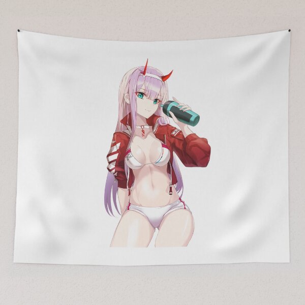 Item preview, Zero Two Sexy Boobs Lewd Anime Girl designed and sold by Gloemwenzone.