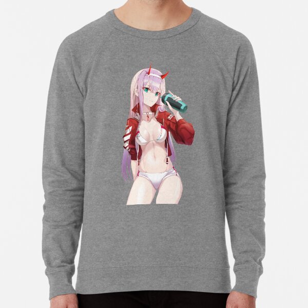 Zero Two Sexy Boobs Lewd Anime Girl
