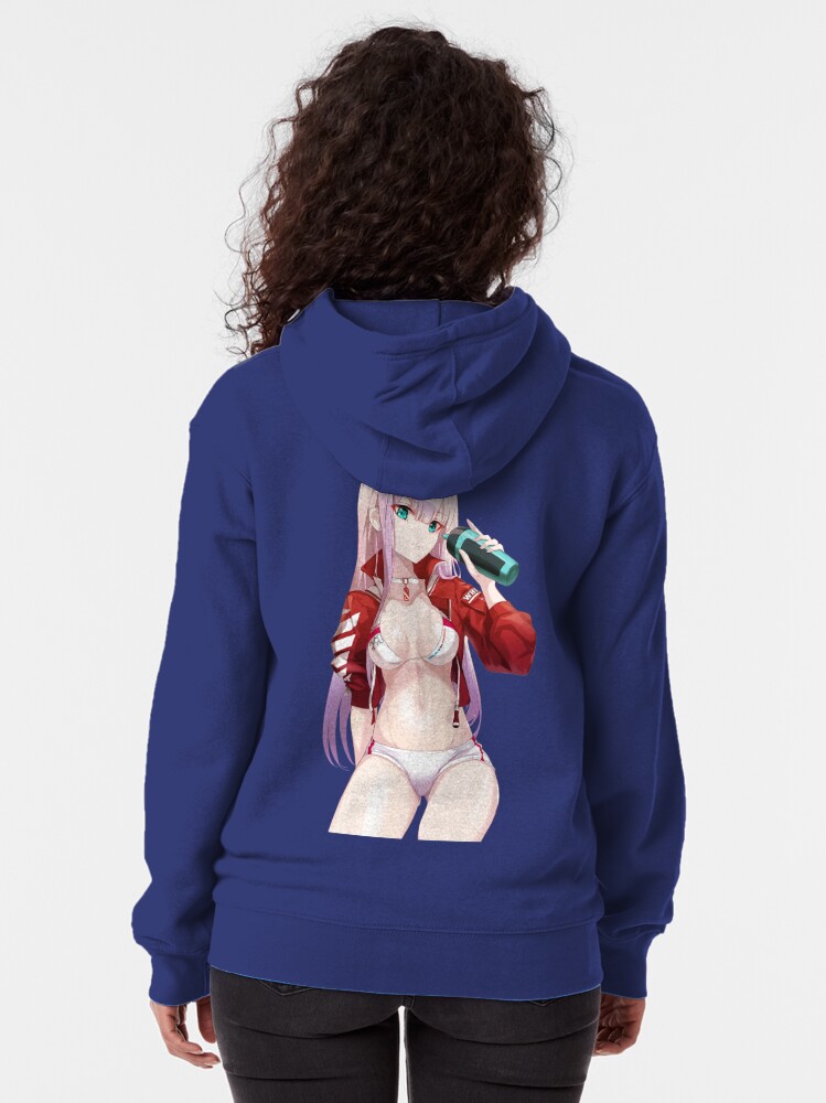 Zero Two Sexy Boobs Lewd Anime Girl Essential T-Shirt sold by Crinz, SKU  995888