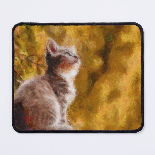 Item preview, Kitten Portrait In Autum Scene designed and sold by NeavesPhoto.