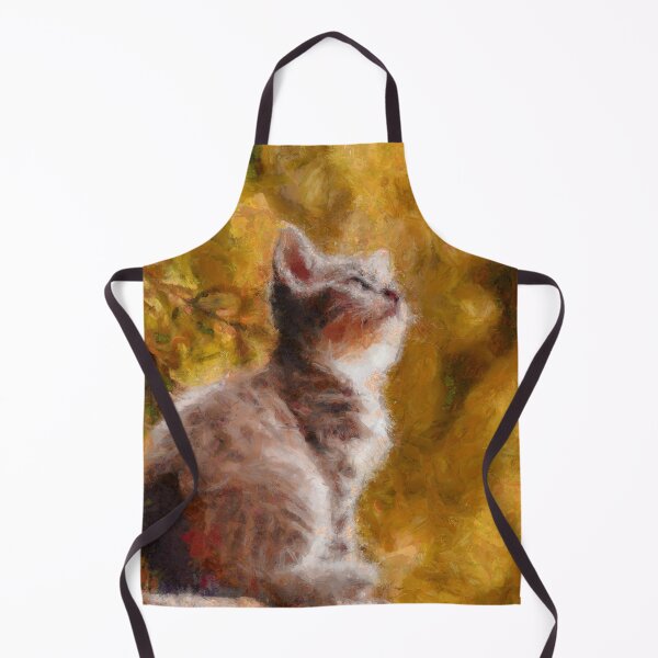 Item preview, Kitten Portrait In Autum Scene designed and sold by NeavesPhoto.