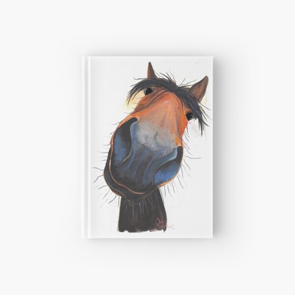 HORSE PRiNT 'HAPPY DAVE' BY SHIRLEY MACARTHUR Hardcover Journal