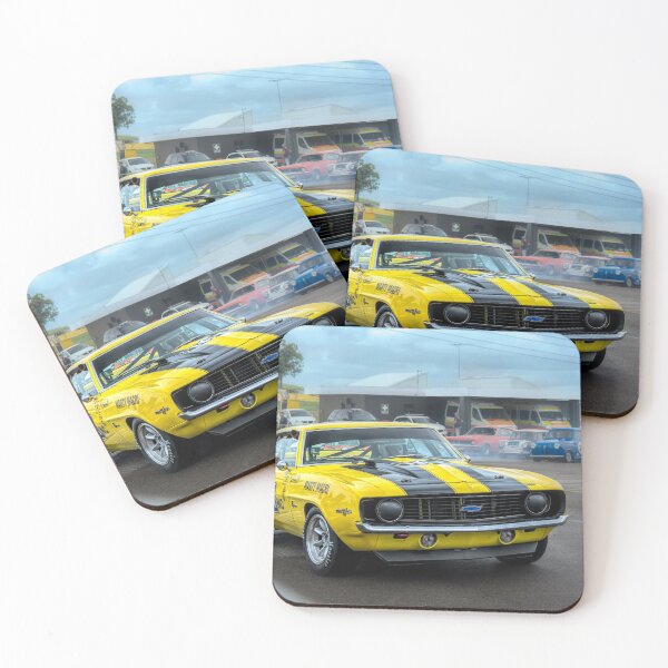 Item preview, Yellow Z28 Camaro designed and sold by Stuart Row.