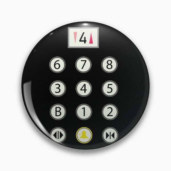 Item preview, Elevator Button Panel for elevator mechanics designed and sold by PaulPolygonart.