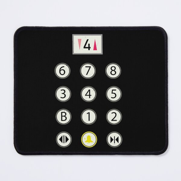 Item preview, Elevator Button Panel for elevator mechanics designed and sold by PaulPolygonart.