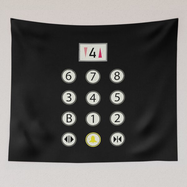 Item preview, Elevator Button Panel for elevator mechanics designed and sold by PaulPolygonart.
