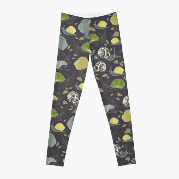 It's not about running dark // Snails by Andrea Price Leggings