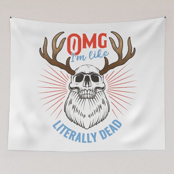 Item preview, OMG I'm like literally dead Color designed and sold by 397HOUSE Your happy time.