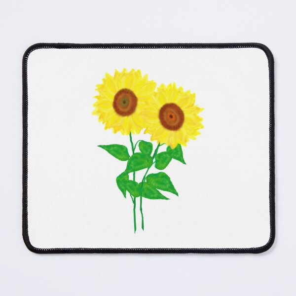Item preview, Sunflower Duo (White Background) designed and sold by ArtByLM.
