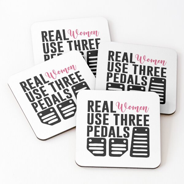 Item preview, Real Women Use Three Pedals designed and sold by print hasan.