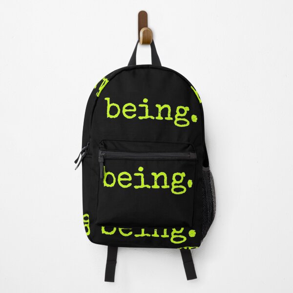 Item preview, Zen Green Being: Mindful Typography Design designed and sold by In A Word | Minimal Statement Wear.