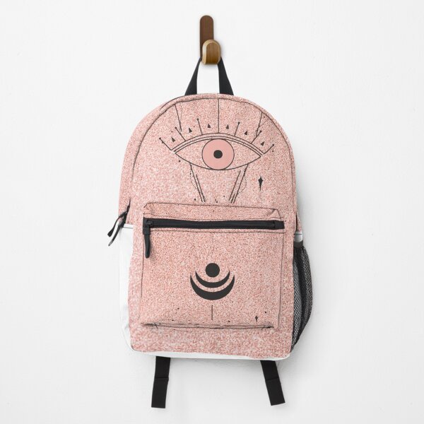 Item preview, Illuminati Eye - Pink Glitter Abstract Art designed and sold by F1 Studio.
