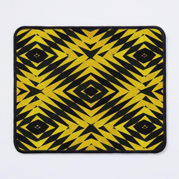 Item preview, Yellow tiled spiky pattern designed and sold by steveball.