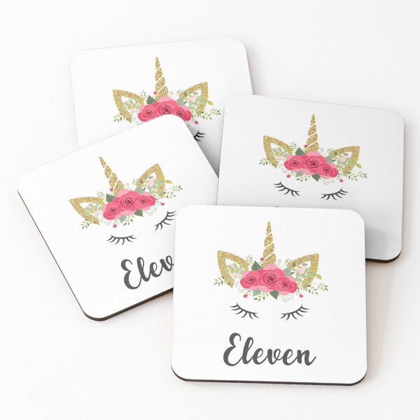 Item preview, Unicorn 11th Birthday Party Eleven Outfit Gift design designed and sold by TopRatedDesigns.
