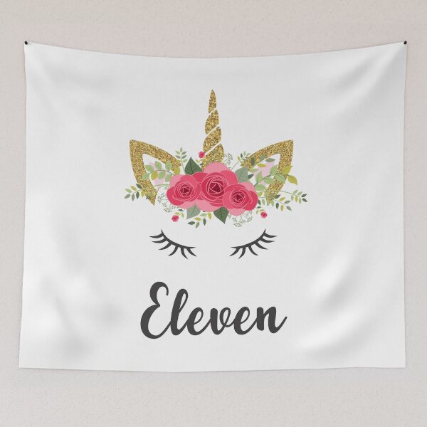 Item preview, Unicorn 11th Birthday Party Eleven Outfit Gift design designed and sold by TopRatedDesigns.