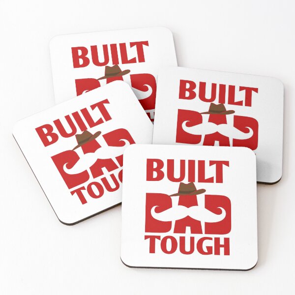 Item preview, Built Dad Tough 2022 - Funny Daddy Quotes With Hat And Beard designed and sold by Delandor.