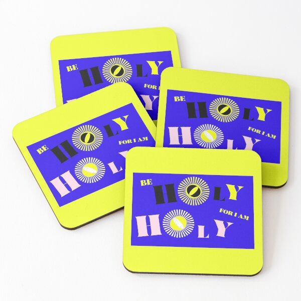 Item preview, Be Holy for I am Holy Pop design  designed and sold by AshTreeCrtvCo.